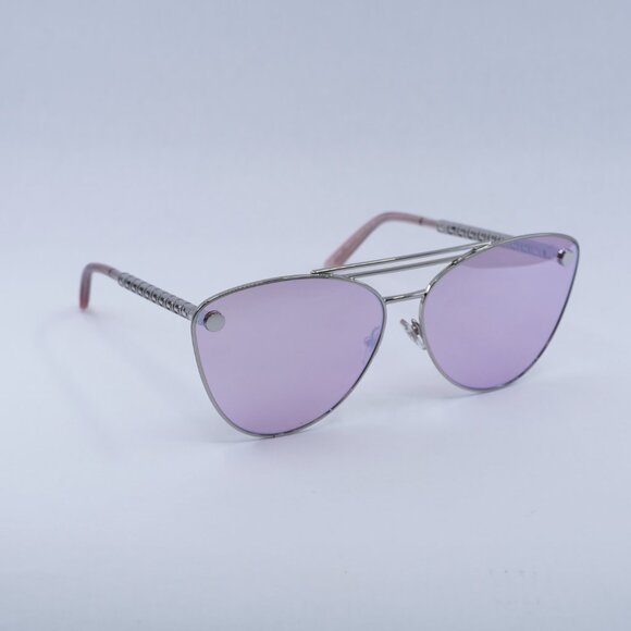 ?️ New Versace VE2267 10007V Sunglasses - Silver Frame, Pink Lenses main image 5